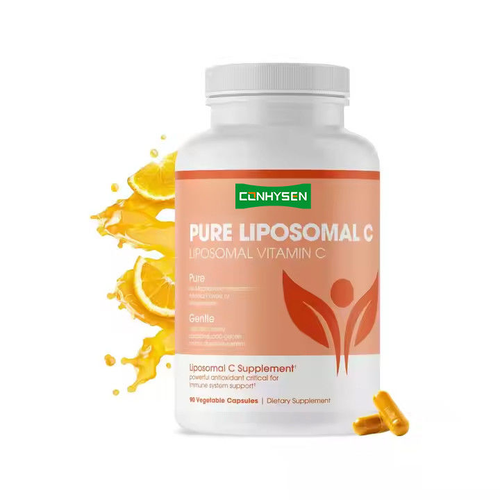 Saf Liposomal C Vitamini Kapsülleri Saç Derisi ve Tırnak Sağlığını Destekler Beslenme Takviyeleri