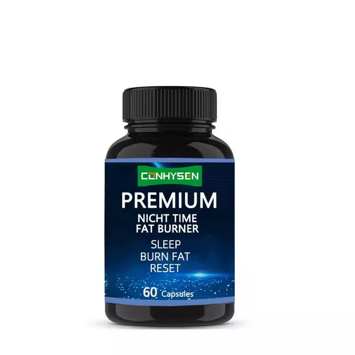 L Theanine Slim Fat Burner Kapsülleri Gece Zamanı Kilo Yönetimi Desteklemesi OEM ODM