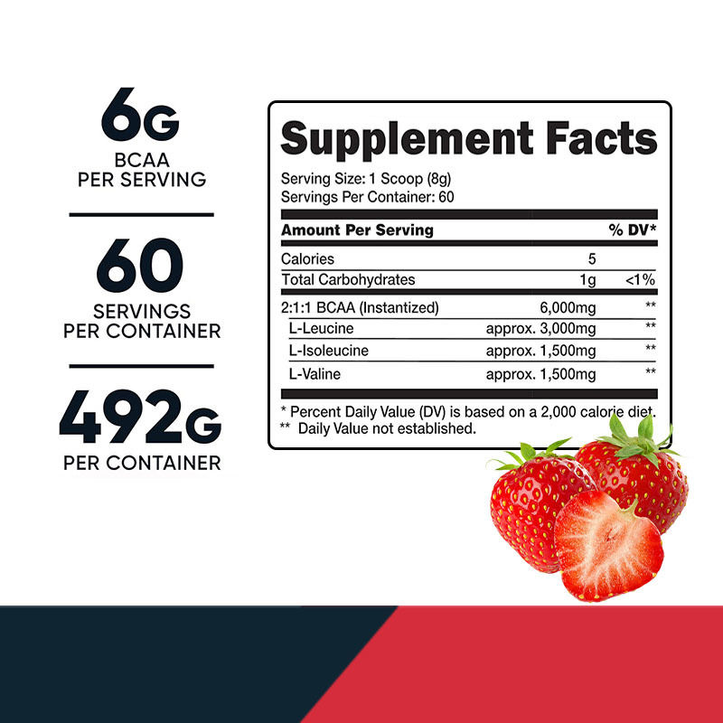 BCAA Tozu Hızlı Kas Destek Spor Salonu Yetişkinler İçin Egzersiz Öncesi Tozu Kadınlar Erkekler