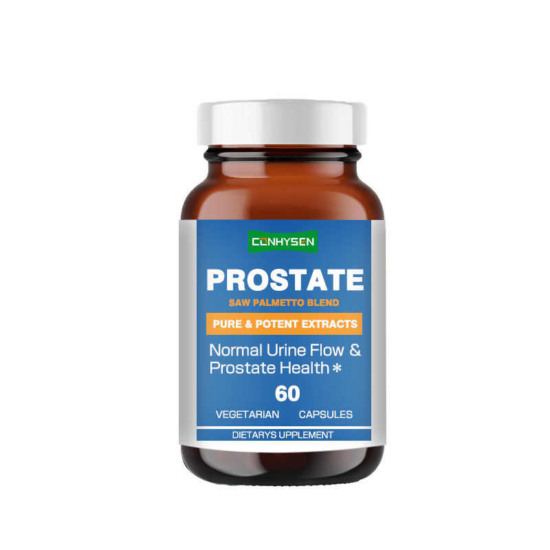 Özel Etiket Prostat Kapsülleri Saw Palmetto Takviyesi Prostat Sağlığını Destekler Erkekler İçin Formüle Edilmiştir