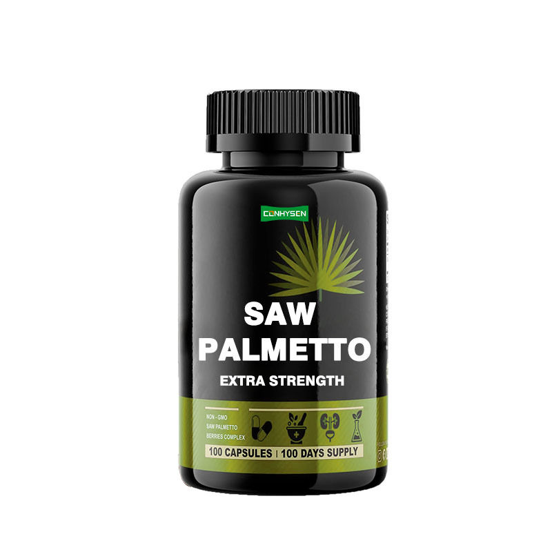 Takviye Üreticisi Saw Palmetto Kapsülleri Saç dökülmesini azaltmak için ekstra kuvvet