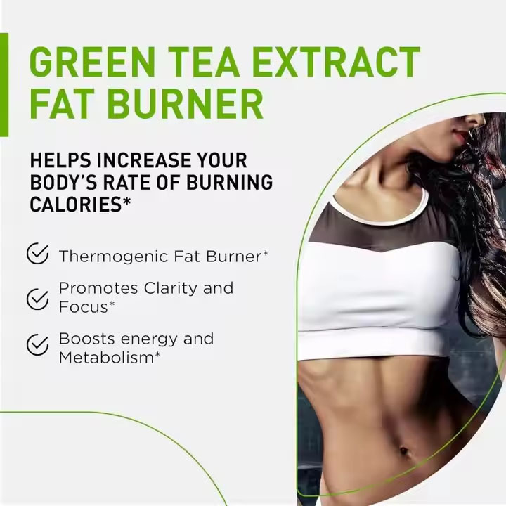 Premium Yeşil Çay Yağ Yakıcı Doğal Kilo Verme Metabolizma Hızlandırıcı Detoks Desteği ve Bağışıklık Sistemi Enerji Faydaları