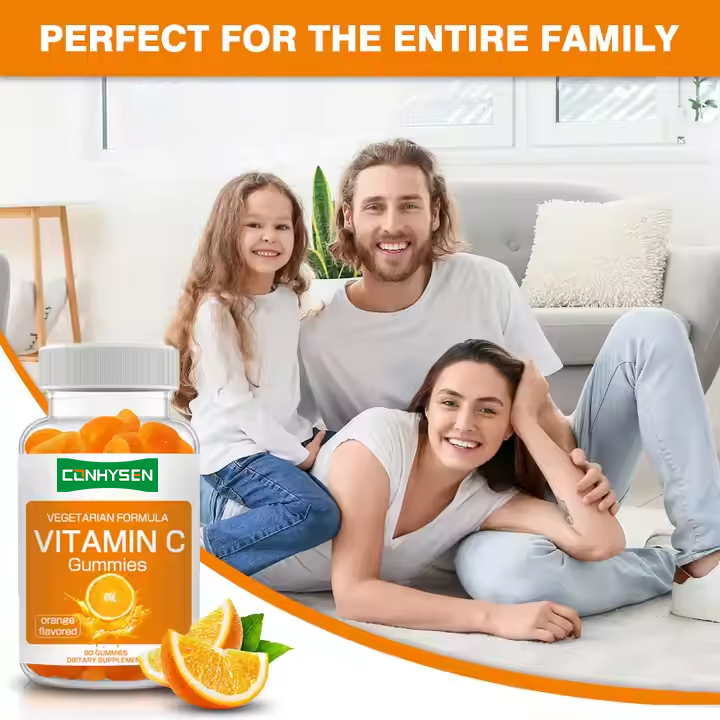 C Vitamini Portakal Meyve Özü Sakızları Sağlıklı Saç ve Kardiyovasküler Risk Azaltır C Vitamini Sakızları