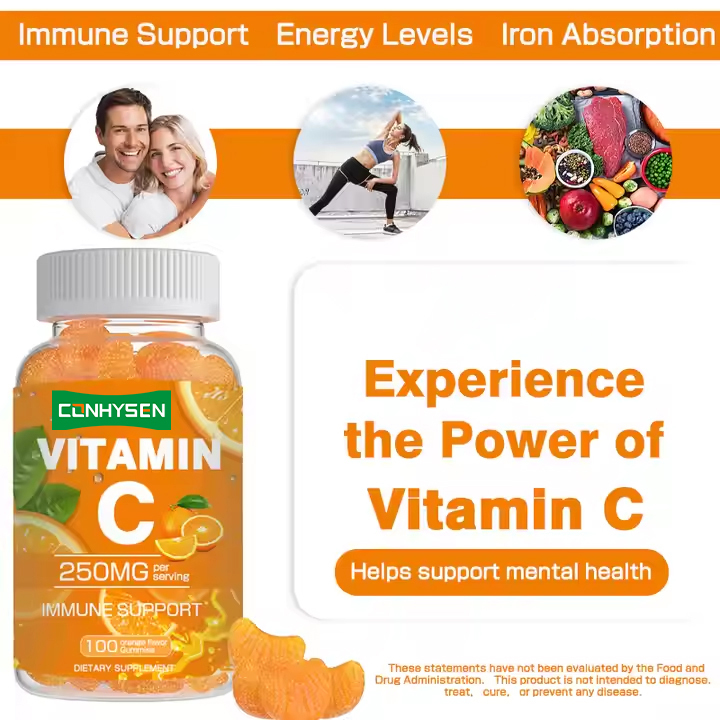 C Vitamini Sakızları Bağışıklık Sistemini Güçlendirir Yetişkinler İçin Vitamin Takviyesi C Vitamini Şekeri
