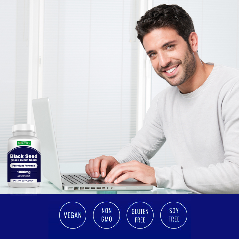 Kara Tohum Yağı Beyin Sağlığı İçin Omega-3 6 9 ile 1000mg