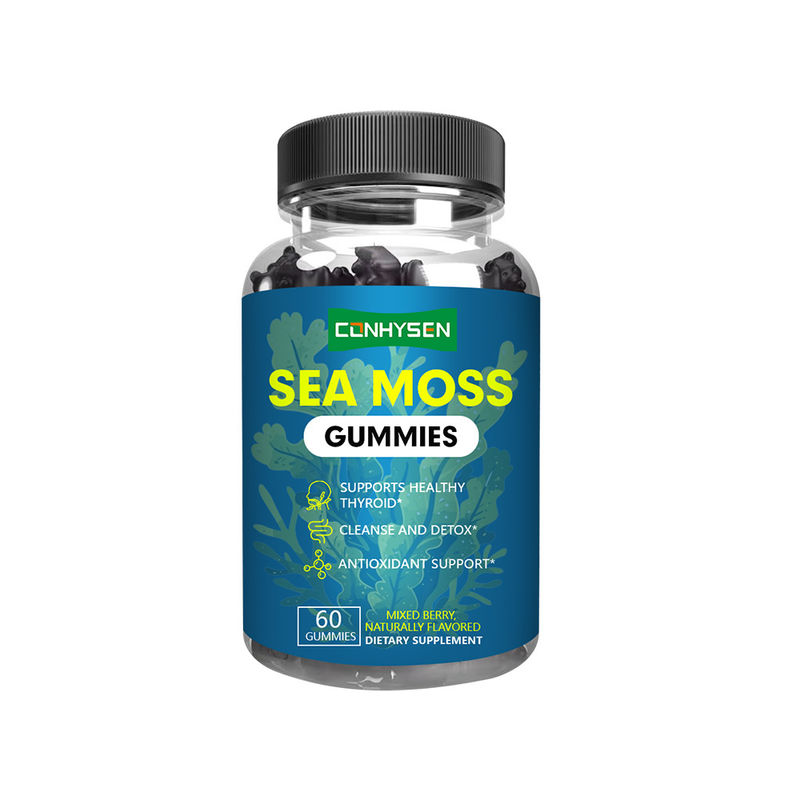 Organik İrlanda Deniz Yosunu Ekstresi Sakızları Fabrika Tedariki ile Temizleme ve Detoks