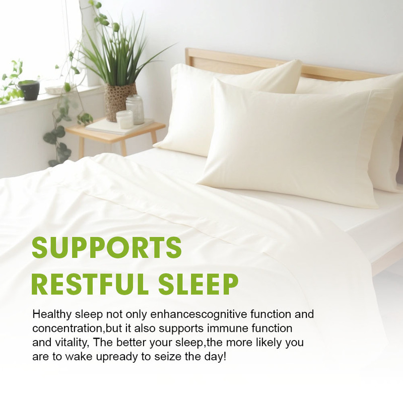 Melatonin Tablets L Theanine Natural Sleep Aid for Restful Sleep Wake Up Refreshed