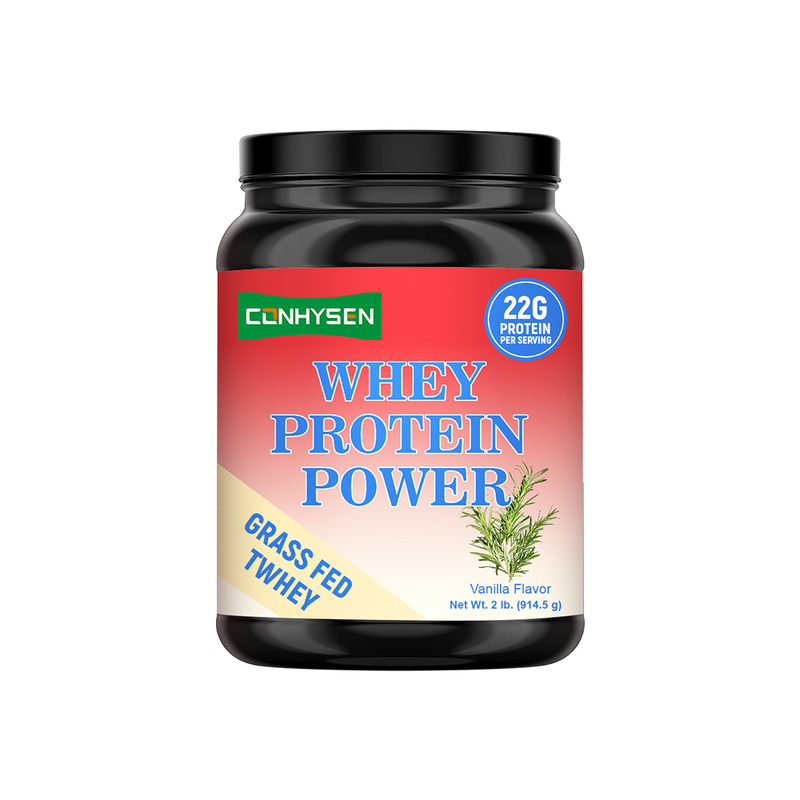 Sürahi Protein Güç Ot Beslenmiş Tri Blend Protein Kas Büyümesini Destekler Toptan Özel