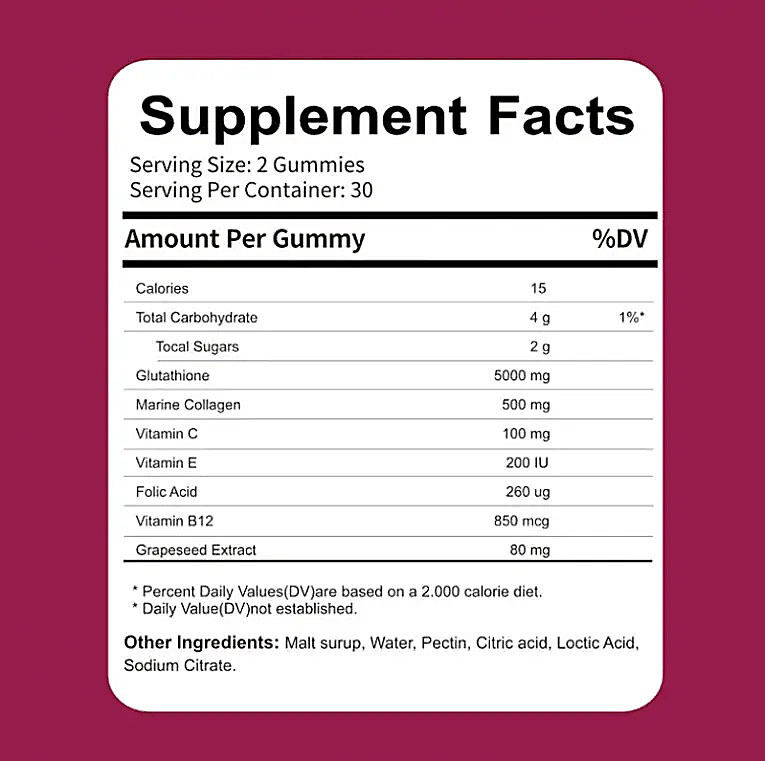 En İyi Cilt Beyazlatıcı Sakızlar Temizleyici ve Hatta Cilt Tonu Sakızlar Koyu Lekeleri Kaldırır Biotin Kolajen Sakızlar