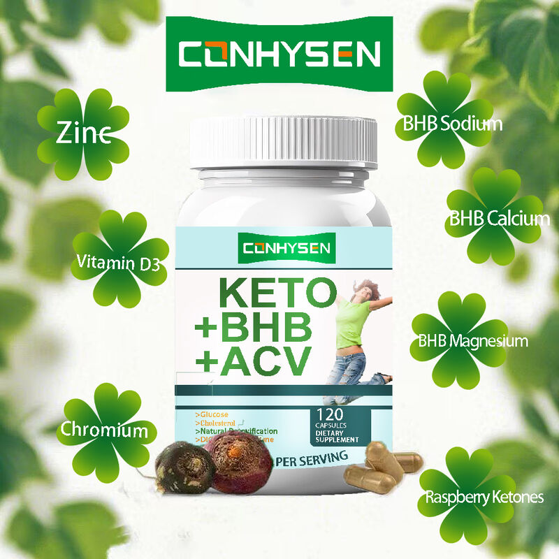 Özel Etiket Keto ACV BHB Diyet Liferi Takviyesi Kapsülleri Keto Bhb Kapsülleri Kilo Verme Takviyeleri Diyet Kapsülleri