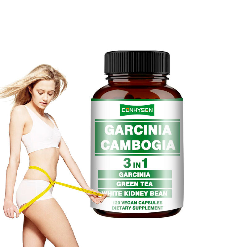 OEM Garcinia Cambogia Kapsülleri Enerji Üretimi Destek Vücut Denge Beslenme Lif Kapsülleri Kilo Verme