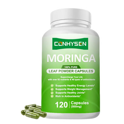 % 100 Saf Moringa Yaprağı Tozu Kapsülleri Bitkisel Takviye Prostat Sağlığını Destekler