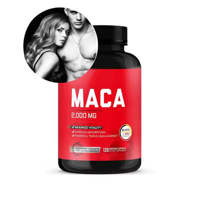 Bitkisel Maca Kökü Erkek Geliştirme Kapsülleri Kas Büyümesi Erkeklerde İstek Yükseltir