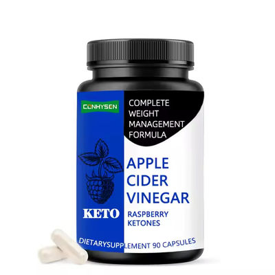 OEM Keto Elma Baharı Asit Kapsülleri Hızlı Kilo Verme Metabolizmayı Destekler