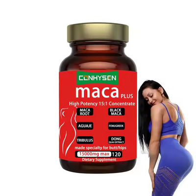 Maca Bitkisel Kadın Geliştirme Kapsülleri Kalça Geliştirme Seksi Çekici Sağlık Artırma