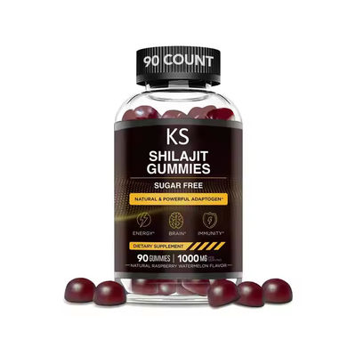 Organik Shilajit Gummies Enerji reçine takviyesi Destek Genel Sağlık OEM ODM