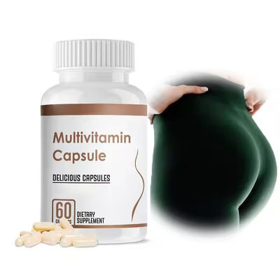 Butt Genişletme Multivitamin Kapsülleri Yetişkin Kalça ve Büyük Kıç için Takviye