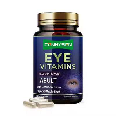 Göz Vitaminleri Kapsülleri Lutein Zeaxanthin C Vitamini Takviyesi Görme Sağlığını Destekler