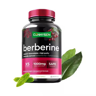 Berberin Kapsülleri Takviyeleri Metabolizmayı iyileştirir Sindirim Sağlığı Acı kavun