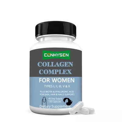 Kadınlar için Kolajen Kompleksi Kapsülleri Biotin C Vitamini Takviyesi Fabrika Tedarikçisi