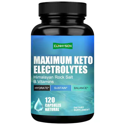 Elektrolit Kapsülleri Enerji Yönetimini Artırır Keto Elektrolit Takviyeleri OEM