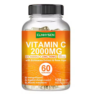 C Vitamini Kapsülleri Sağlıklı Bağışıklık Sistemini Destekler C Vitamini Takviyesi Kapsülleri