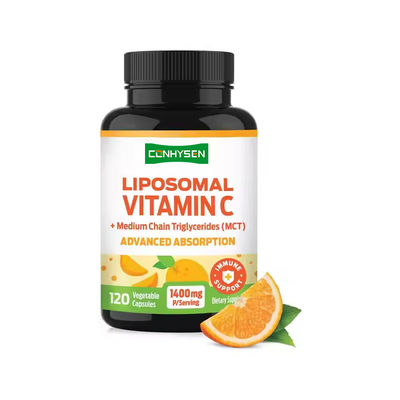 Liposomal C Vitamini Kapsülleri Bağışıklığı Artırır Kolay Yut 1400mg Üretici