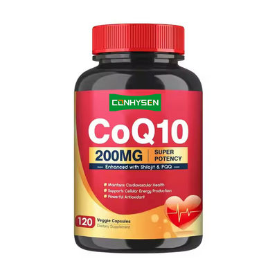 CoQ10 Kapsülleri Süper Güç Shilajit Diyet Takviyesi Bilişsel Fonksiyonu Artırır