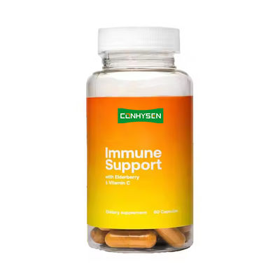 Vitaminler Kapsülleri Echinacea Takviyesi Kapsülleri Bağışıklık Sistemini Destekler Antioksidan