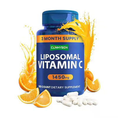 Organik Liposomal C Vitamini Kapsülleri Diyet Takviyesi Kas Ağrılarını Azaltır