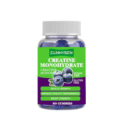 OEM Kreatine Monohidrat Gummies Focus Strength Workout Supplement'ı Geliştirir