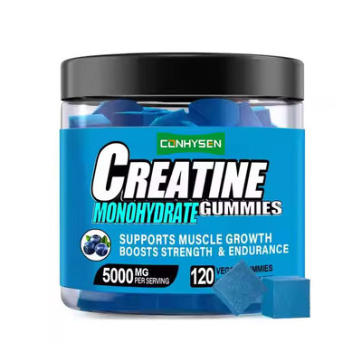 Monohidrat Kreatine Gummies Egzersiz öncesi enerji artırıcı kas büyüme hapları