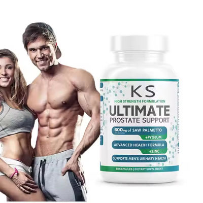 Sağlık Destek Ultimate Prostat Kapsülleri Erkek Geliştirme Saw Palmetto Güçlü Formül