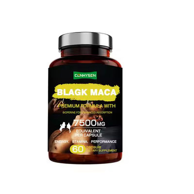 Black Maca Root kapsülleri Erkek Performansı İçin Libidoyu Artırır