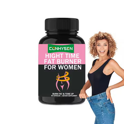 Gece Zamanı Yağ Kaybı Kapsülleri Beyaz Böbrek Fasulyesi Ekstraktı Metabolizmayı Artır OEM