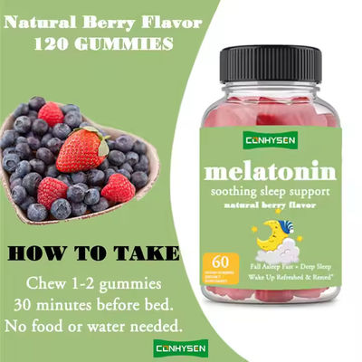 OEM Logo Melatonin Gummies For Soothing Sleep Support Stresten Kurtulmak