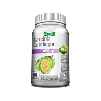 Özel Etiket Fitness Gevşetme Kapsülleri Garcinia Cambogia Kapsülleri Yağ Oluşumunu Engeller