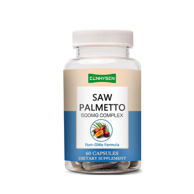 Özel Saw Palmetto Kapsülleri Üriner Sağlığı Destekler Glutensiz 60 Kapsül