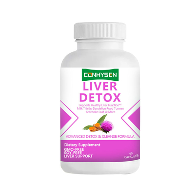 Özel Karaciğer Detox Kapsülleri Karaciğer Temizle Sağlık Zayıflatma Kapsülleri Kirpikle