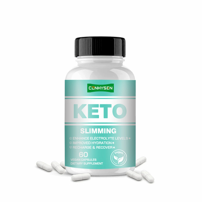 320mg Keto Slim Karışım KETO Zayıflama Kapsülleri Kilo Verme İçin Detoks Temizliğini Destekler