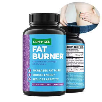 Garcinia Cambogia L-Karnitin ile Premium Bitki Temelli Yağ Yakıcı Metabolizmayı Artırır İştahı Azaltır Enerji Detox