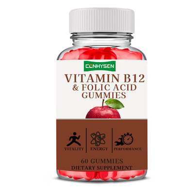 Vitamin B12 Sakız Doğal Bitkisel Takviye Bağışıklık Sağlığı Vitamin B6 Sakız