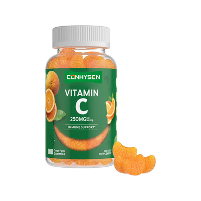 Doğal Vitaminler Sodyum Yumuşak Şeker Bağışıklık Sistemini Destekler C Vitamini Sakızlar