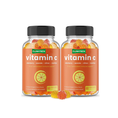 OEM C Vitamini Deri Sağlığı Antioksidan Bağışıklık Desteği C Vitamini Sakızlar
