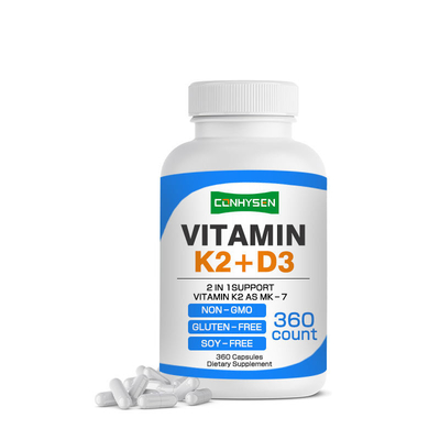 Özellik Vitamin K2 D3 Kapsülleri 2 İçinde 1 Destek Kapsülü Kalp Kemiklerini ve Bağışıklık Sağlığını Güçlendirir