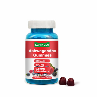 Toptan Ashwagandha Sakızlı Yumuşak Şekerler (60 Adet) - Sakinlik ve Odaklanma İçin