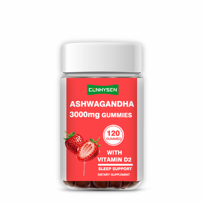 Toptan Özel Yapım Ashwagandha Sakızları Günlük Ruh Hali Desteği ve Stres Direnci
