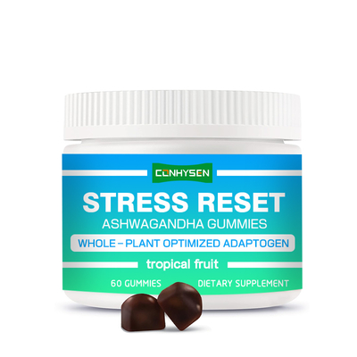 Günlük Destek için 18 Ay Raf Ömrüne Sahip Ashwagandha Gummies