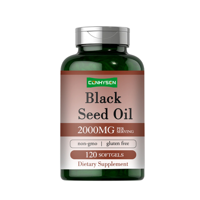 Cümle Fiyatı Siyah Tohum Yağı Softgels Üretici Destek Sindirim Sağlığı