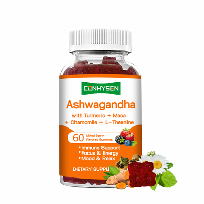 Toptan Fiyat Ashwagandha Gummies Odak Bellek Destek